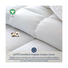Delara Twin Size Down Alternative Duvet Insert - Ultra-soft Gots Certified Or   
