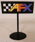 Aurora Afx Racing Type Miniature Ho Slot Car Sign Display 5 5  Tall
