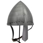Medieval Norman Viking Nasal Helmet Spangenhelm 18g Steel Reenactment   Larp
