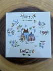 Vintage Heartland Ceramic Tile Trivet Insert 6    Cottage Farm
