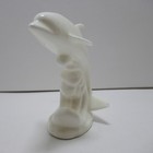 Dolphin Jumping Waves Ceramic Glass Decor Collectible Ocean Sea