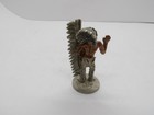 1992 C  Julian Masterworks Fine Pewter Mwfp Native American Indian Chief Statue