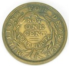 Hard Times Token Not One Cent  Ht 48  Very Fine-   319
