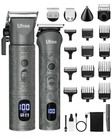 Cordless Beard Trimmer   Hair Clipper Kit For Men - Grooming Set For Face  Nose 