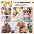 Flannel Fleece Throw Blanket Cozy Soft Couch Home Decor Gift For Women Mom