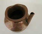Antique Copper Water Pot  1850s Handmade Lota Kalash  Vintage Kitchen Decor