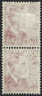 Australia 1950-52 Kgvi 3d Scarlet Coil Pair Sg 335aa Mnh mint  hinged   Cat   17