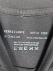 Beyonc   Renaissance World Tour Black T-shirt  Medium  100  Cotton