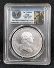2018 George Washington  1789  Medal Ms70 Pcgs Silver Matte Finish 4941