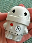 New Silver Flying Saucer Spaceman Alien Squeeze Stress Relief Ball-fun Gift 