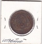 1844 Lower Canada Bank Of Montreal 1 2 Penny Token X2029