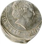 Er221 Great Britain  Mint Error -- Off Metal Strike -- 2 Pounds  2007  Pcgs Ms64