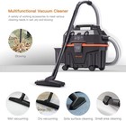 4 Gallon 5 5 Peak Hp Commercial Wet Dry Vacuum Cleaner Shop Vac Outdoor Patio