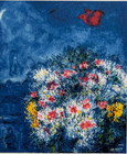 Marc Chagall Signed   Numbered Edition Lithograph  the Red Bird 