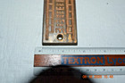 Old Ornate Eastlake Or Other Cast Bronze  brass Door Keyhole Cover 5 1 4 x 1 5 8
