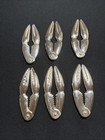Vtg  Lobster Claw Seafood Shell Cracker Aluminum Crab Leg Cracker Set Of 6