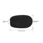 10x Foam Mic Cover Conference Microphone Windscreen Shield Protection 60mm Long