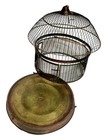 Antique Hendryx Brass Dome Bird Cage