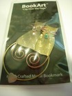 New Bookart Kitty Cat Kitten Gold Silver Metal Bookmark Clip Over Page