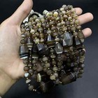 Genuine Ancient Sassanid Etched Carnelian Longevity Stone Beads In 8 Necklaces