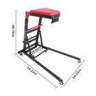 Foldable Automotive Engine Creeper 400lbs Adjustable 46 -71  Workshop Creeper