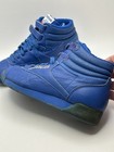 Early 1980s Women   s Blue Reebok Classic Freestyle High Tops  Size 7