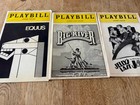 Vintage Lot Of 9 Playbills Broadway Musicals Various Artists See Photos