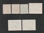 St Kitts Nevis 1950 Anguilla Tercentenary Um mnh Sg 86 91  Note