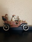 Vtg 1975 Homco Wall Plaque Set Of 3 Horse Buggy Antique Car Bicycle 7357 7359