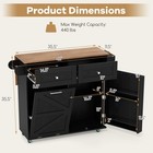 Rolling Kitchen Island Kitchen Island Cart With Drop Leaf Trash Can Cabinet