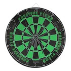 Creature Skateboards Web Dart Board Black green
