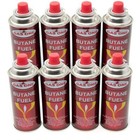 Gasone Butane Fuel Canister Cartridge With Safety Release Device 8 Oz  8-pack