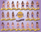 Laker Girls Hand Signed 8x11 Color Photo coa         Signed By 2012-13 Squad