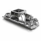 Chevy Bbc 454 Rect Port Dominator W inj Ports High Rise Intake Manifold Polished