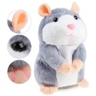 Eocolz Talking Hamster Repeats What You Say Mimicry Pet Plush Buddy Electroni   
