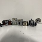Vintage Kodak Camera Lot 5 Pieces Brownie Hawkeye Duaflex Automatic 35