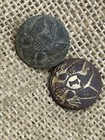 Nice Display Dug Civil War Eagle Buttons Infantry And Plain Shield Utoy Creek Ga