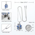 Cremation Jewelry Frog Shape Urn Necklace Ashes Keepsake Holder Memorial Urn    