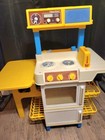 Vintage 1970s Fisher Price Fun Food Kitchen Oven Play Set W Stove