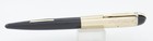 Eversharp Skyline Full-size Black W gold Cap Fountain Pen - 1940s - Medium Nib