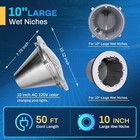 Pomeade Sh101300 120v 35w Color-changing Led Pool Light  50ft Cord  W  Remote