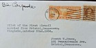 Bill Carpenter Pilot Of The First Airmail Signed Cover Tennessee Rare