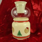 Christmas Oil Wax Warmer Candle Holder Aromatic Burner Room Perfumer