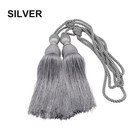 2pcs Large Tie Backs Ball Tassel Curtain Rope Tieback Single Pair Holdbacks