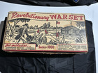 Louis Marx Revolutionary War Set W  Original Box Vintage 1950s  Nice 