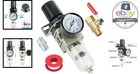 1 4 Inch Air Compressor Filter Regulator Combo  Water Oil Separator With   