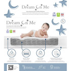 Dream On Me Twinkle 5  88 Coil Crib   Toddler Mattress  Blue Clouds