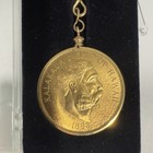1883 King Of Hawaii 1 D Akahi Dala Kalakaua 1 Coin Souvenir Keychain Box