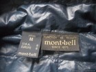 Mont Bell Jacket Men   s Small Blue Puffer Hiking Camping Trail Trek Commute