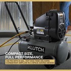 Klutch 8-gal  Hot Dog Air Compressor  2 Hp Motor  120 Volts  150 Psi